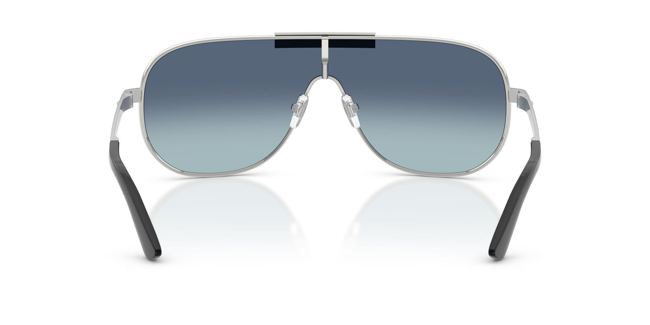 100019 - Silver - Light Blue Gradient Dark Blue