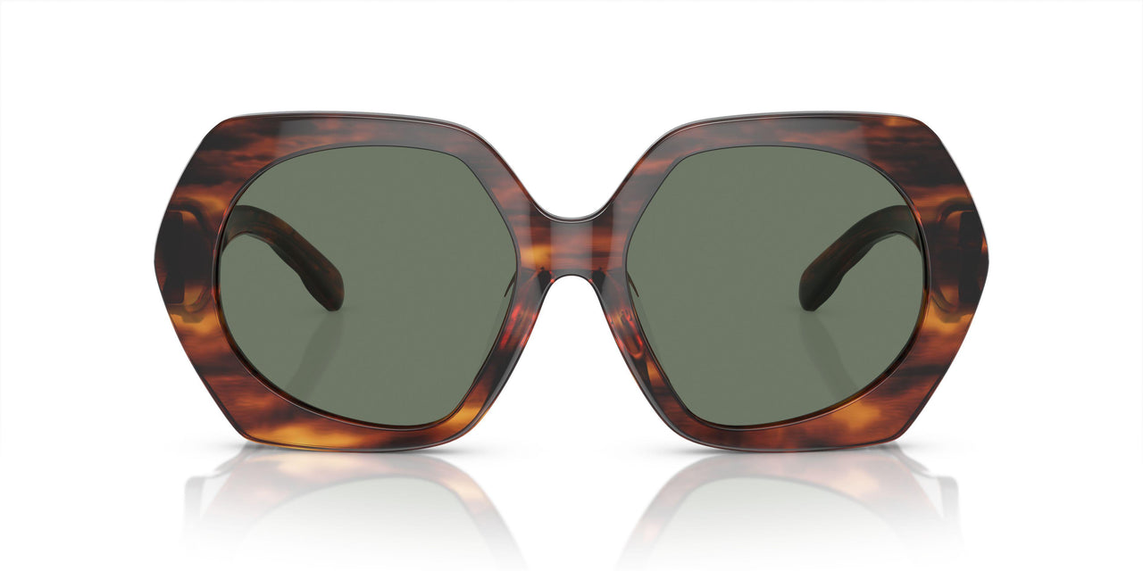 19553H - Brown - Dark Green