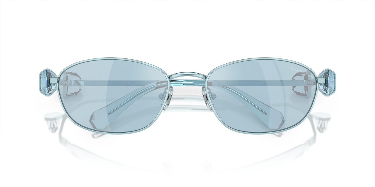 40081N - Blue - Light Blue Mirror Silver