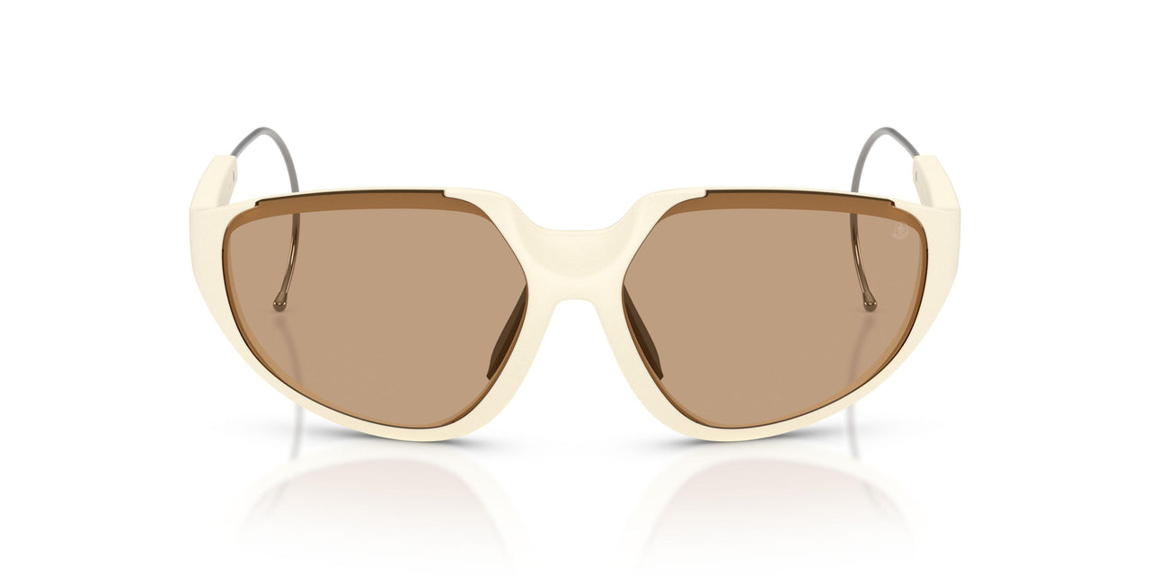 500263 - White - Light Brown Solid
