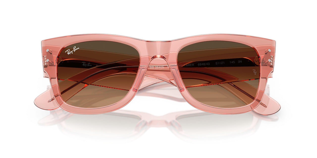 684843 - Pink - Light Brown Gradient Black