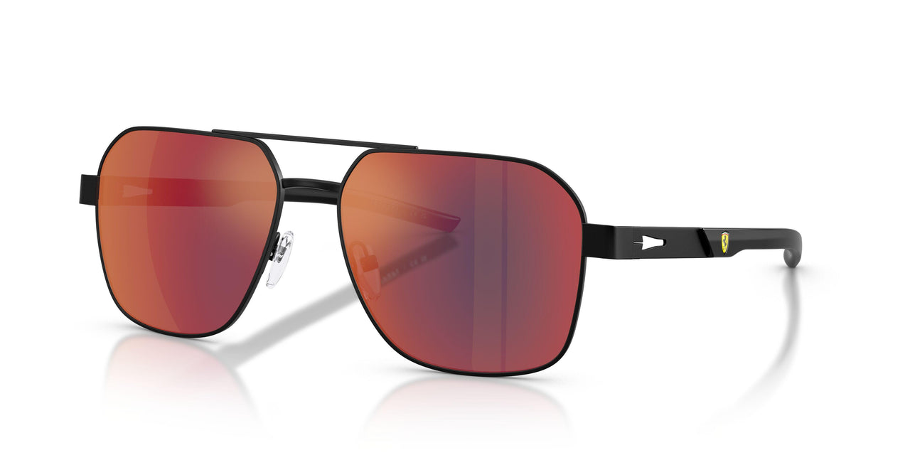 101/6P - Black - Black/specchio Rosso