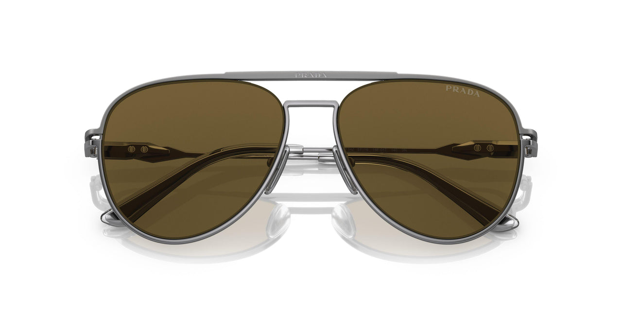 16F01T - Gunmetal - Dark Brown