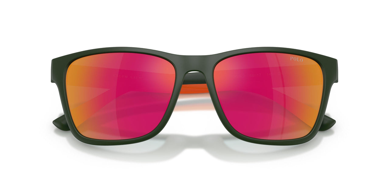 55966Q - Green - Orange Mirror Red