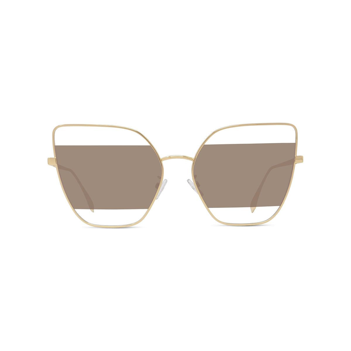 30E - Shiny Endura Gold - Clear and Chocolate striped