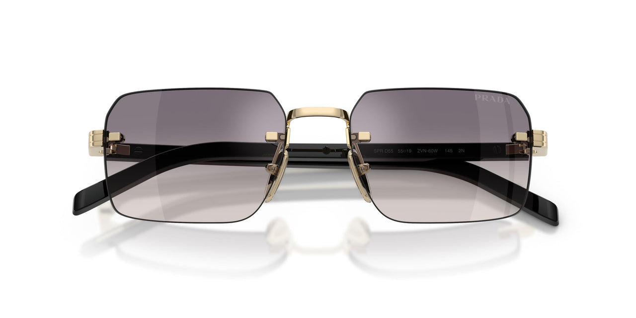 ZVN60W - Gold - Blue Mirror Silver
