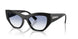 W44/19 - Black - Clear Gradient Light Blue