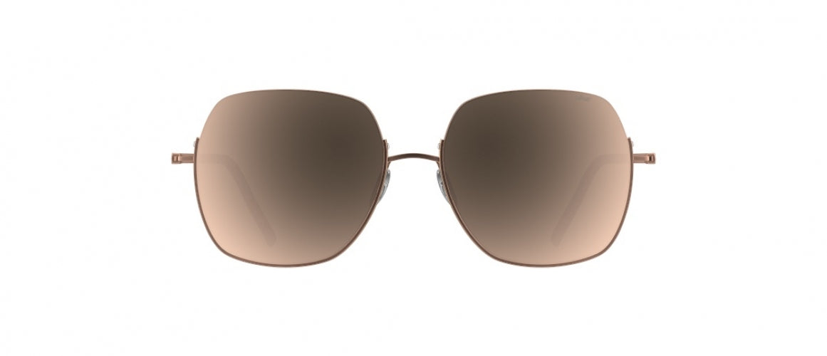 3530 - Rose Gold / Brown - Glossy Caramel Mirror