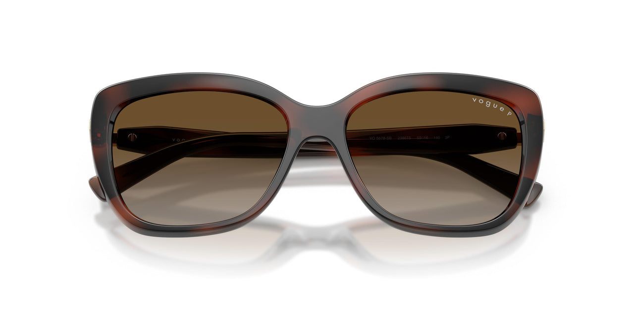 2386T5 - Brown - Grey Gradient Brown Polarized