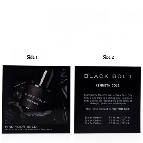 Kenneth Cole Black Bold Scented Cards