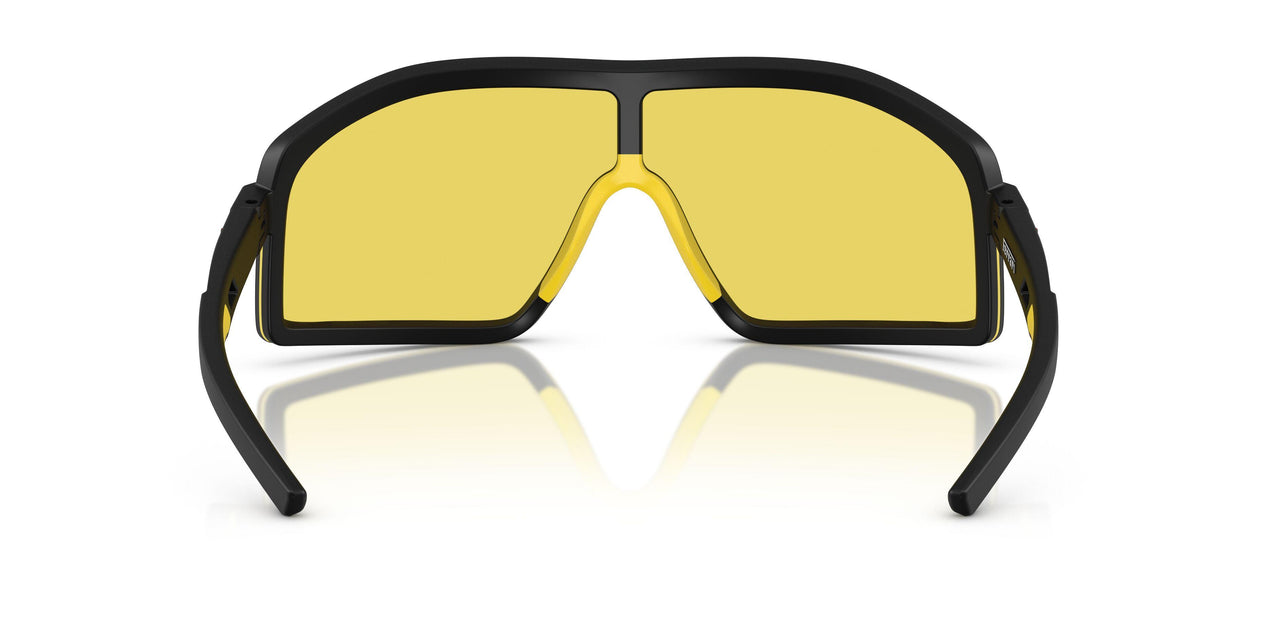 504/V9 - Black - Mirror Yellow