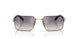 ZVN60W - Gold - Blue Mirror Silver