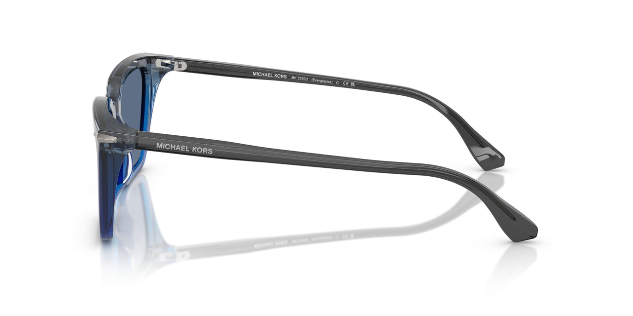 401180 - Grey - Blue Solid