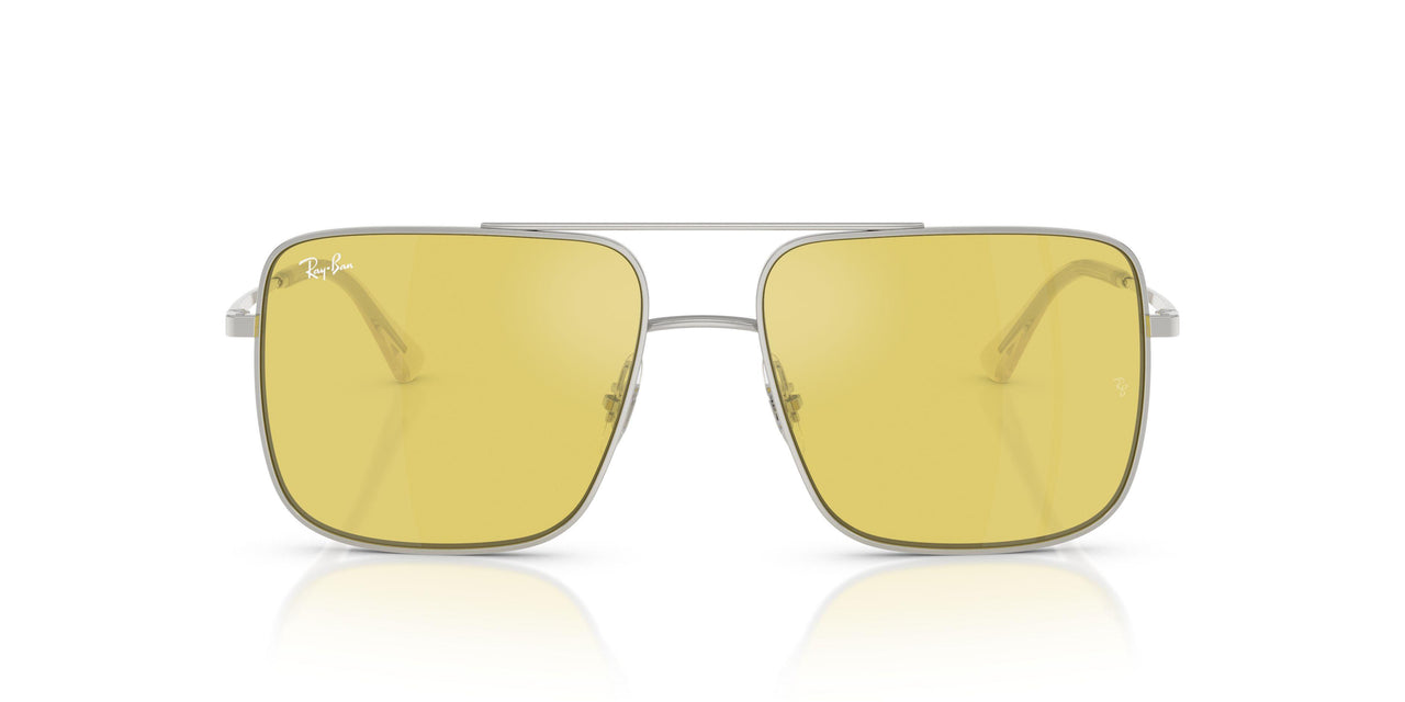 003/6D - Silver - Yellow Mirror Flash Gold