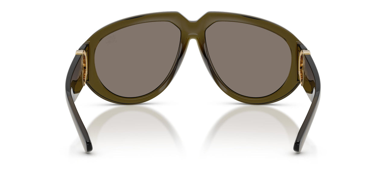 41946G - Green - Light Grey Mirror Silver