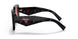 1AB06Q - Black - Red Mirror Silver Internal