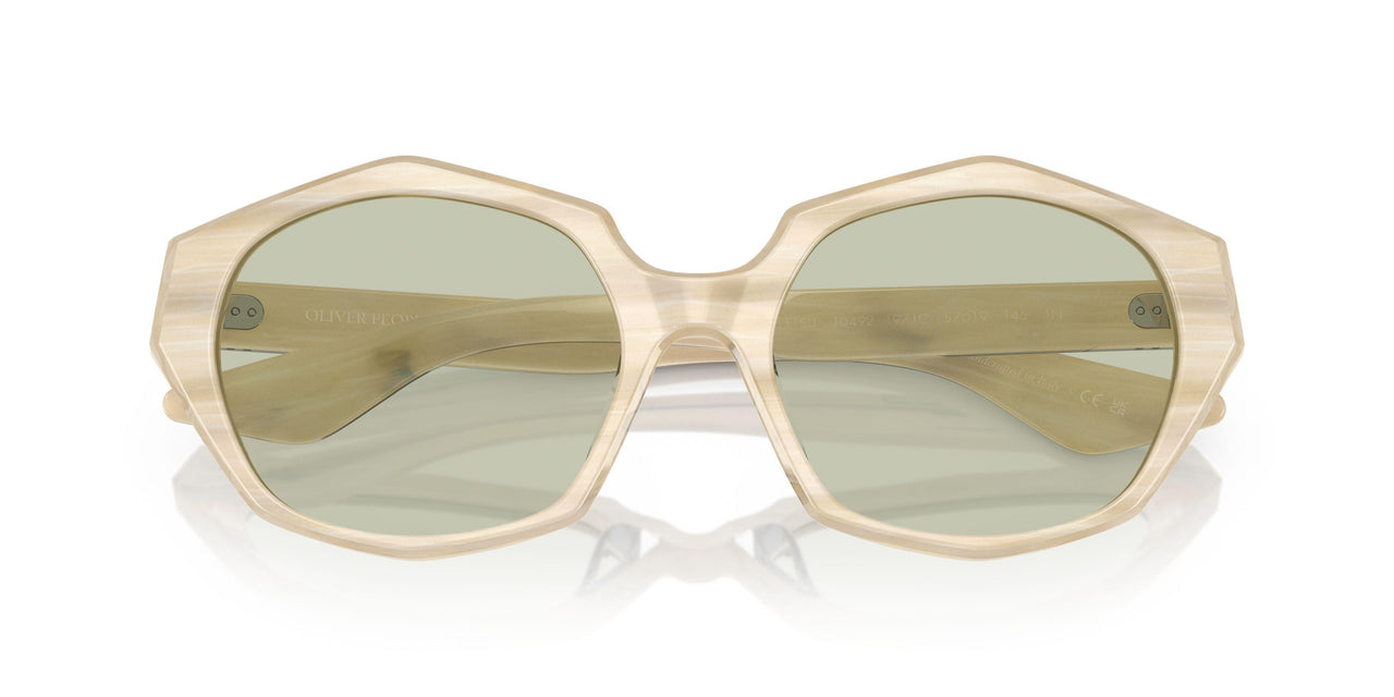 10492 - Beige - Green Wash
