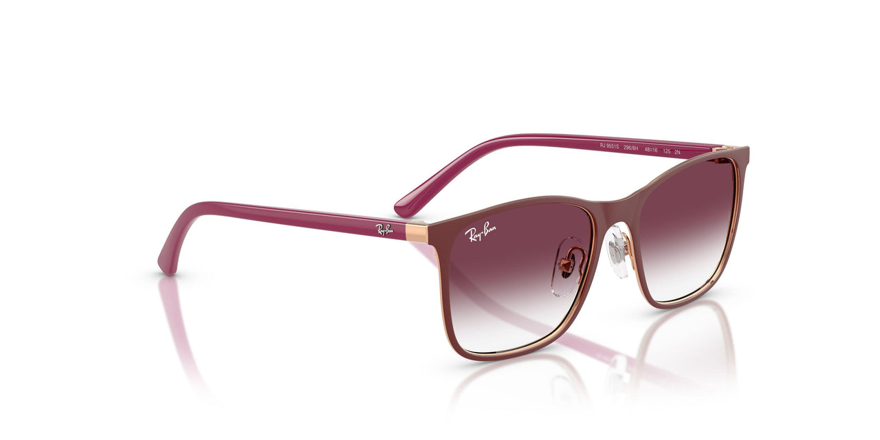 296/8H - Red - Clear Gradient Dark Violet