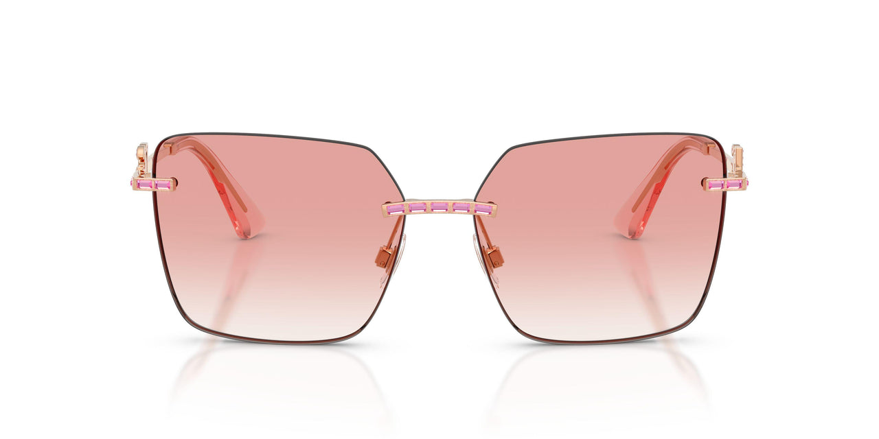12988D - Gold - Clear Gradient Pink