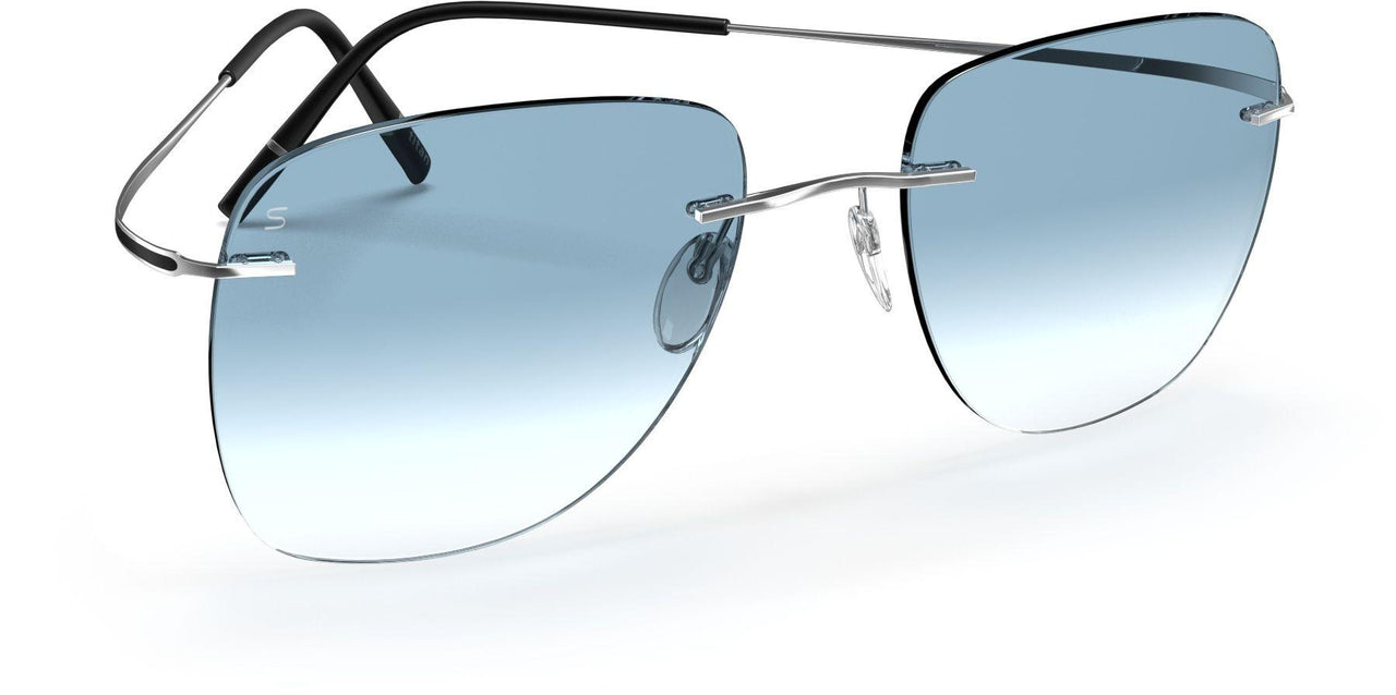 7405 - Silver-Black Neptun - special glazing - Tinted - blue 25-0%