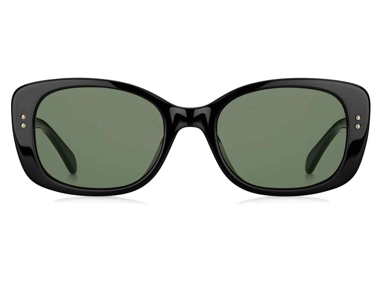 0807-QT - Black - Green Lens