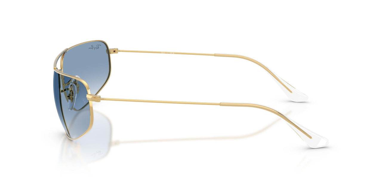 001/3F - Gold - Clear Gradient Blue