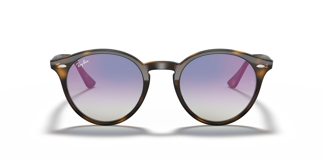710/X0 - Havana - Gradient Blue Mirror Red