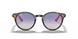 710/X0 - Havana - Gradient Blue Mirror Red