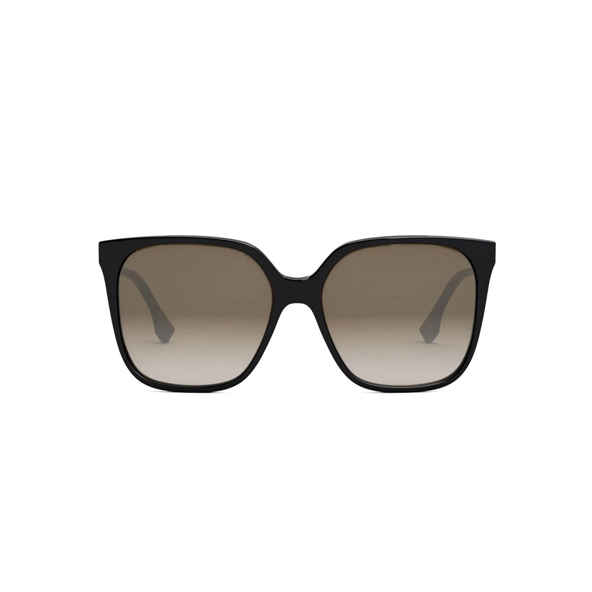 01F - Shiny Black - Gradient Brown