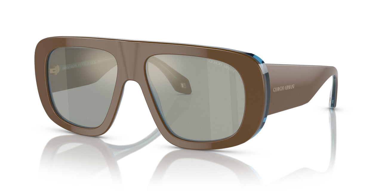 5985Y5 - Brown - Blue Mirror Gold
