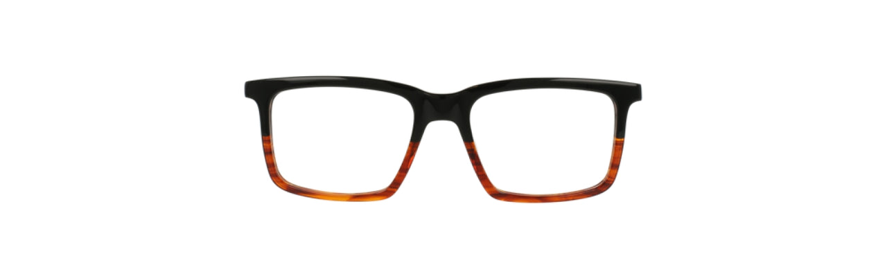 027 - Black/amber Fade