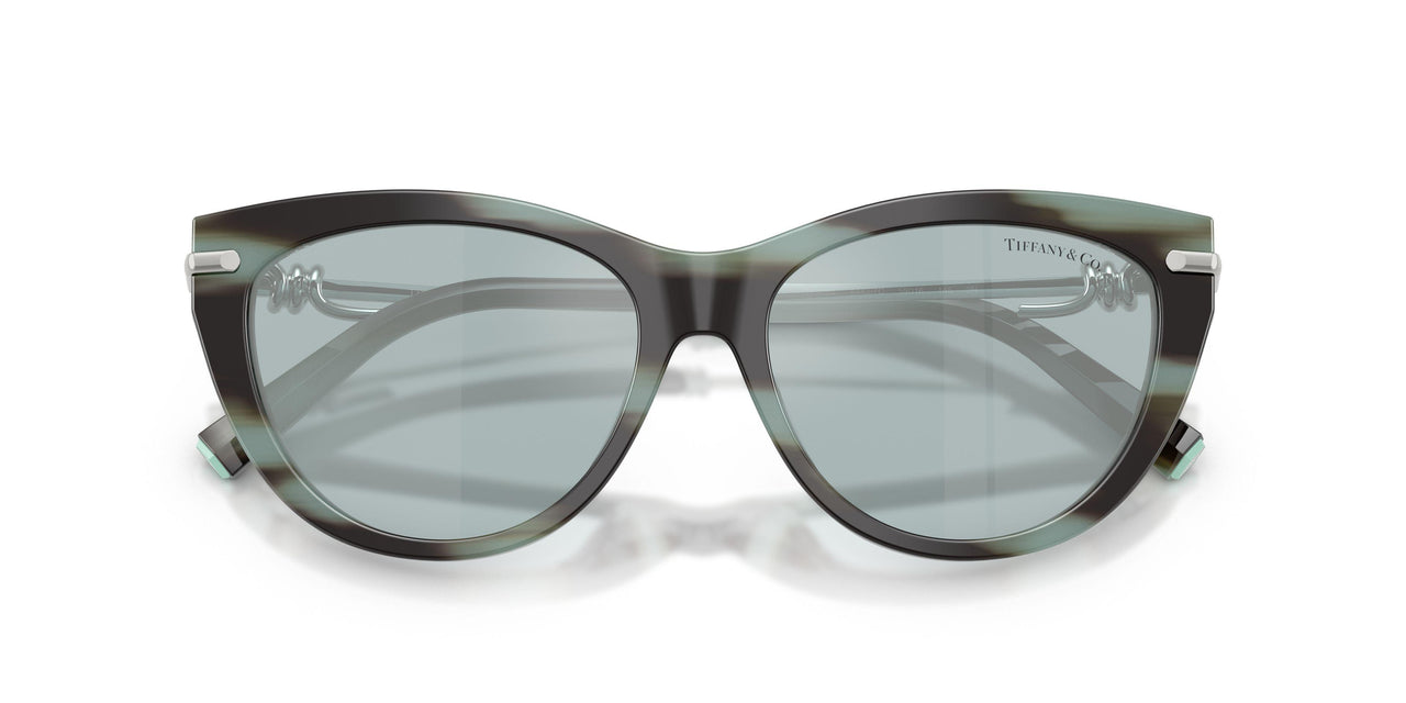 84437C - Tortoise - Light Azure Silver Mirror