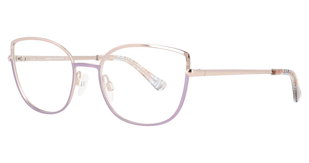 30 - Shiny Rosy Plum & Light Pink