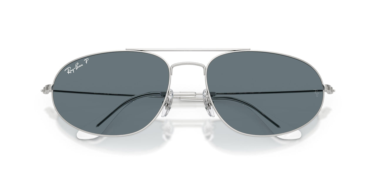 003/3R - Silver - Dark Blue Polarized