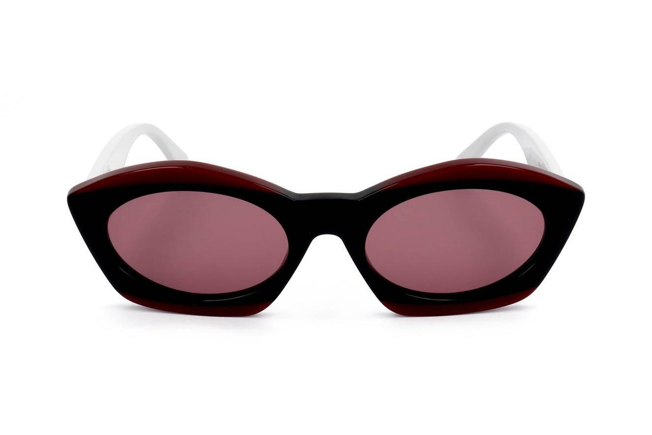 006 - BLACK/BURGUNDY