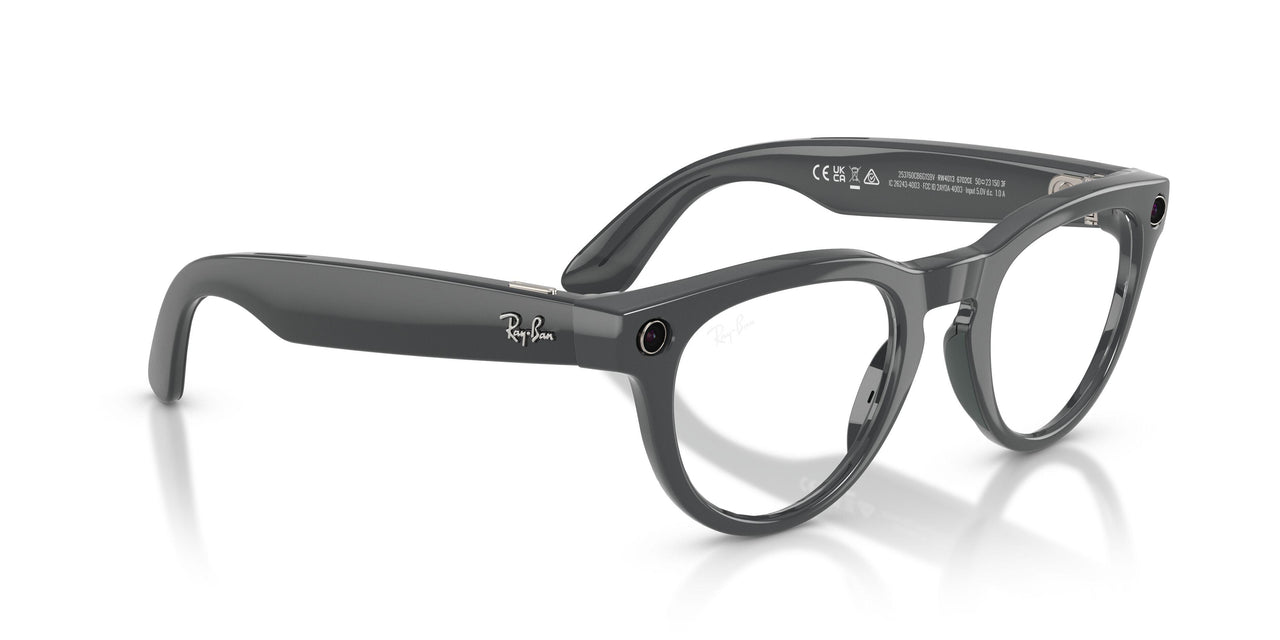 6702CE - Grey - Clear/emerald