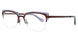 30 - Satin Burgundy & Grey Crystal