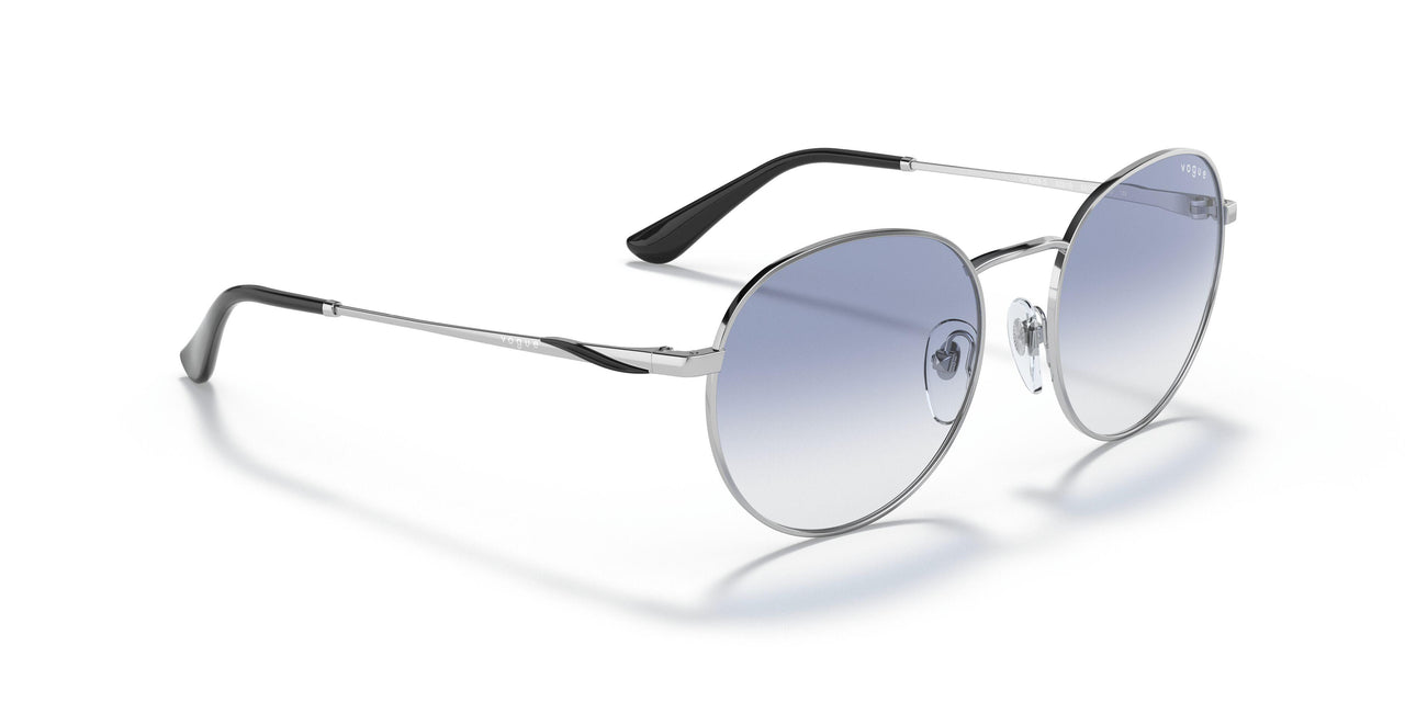 323/19 - Silver - Clear Gradient Light Blue