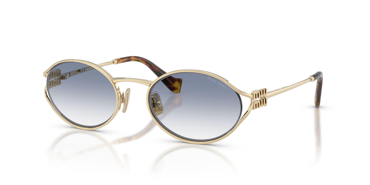 ZVN80O - Gold - Clear Gradient Light Blue