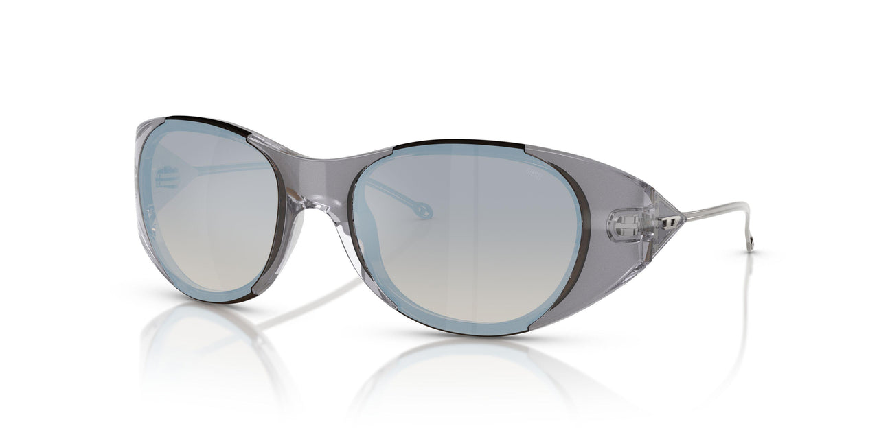 507/B8 - Grey - Brown Gradient Mirror Silver