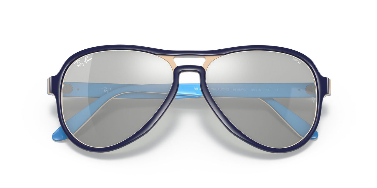 6546W3 - Blue - Photo Grey Mirror Grey