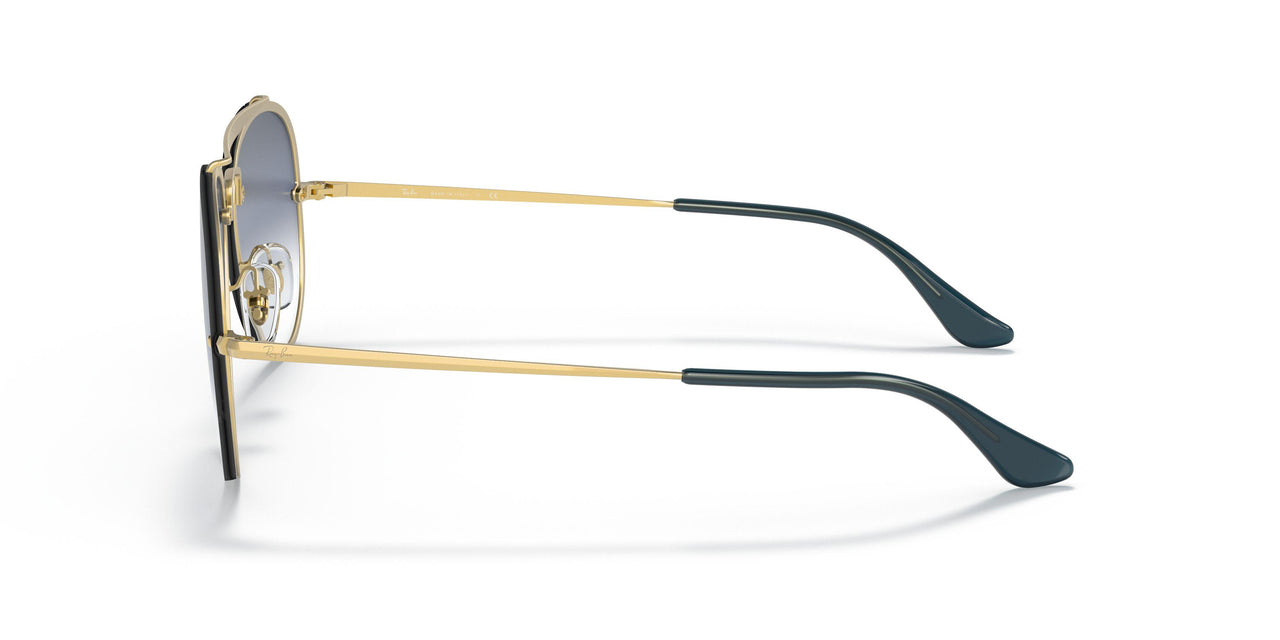 91400S - Gold - Tri Grad Grey/blue/trasparent
