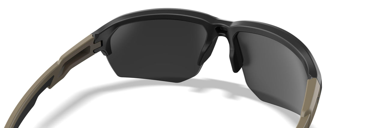 CHJKL04 Captivate Non-Polarized Tungsten Mirror / Matte Black And Tan