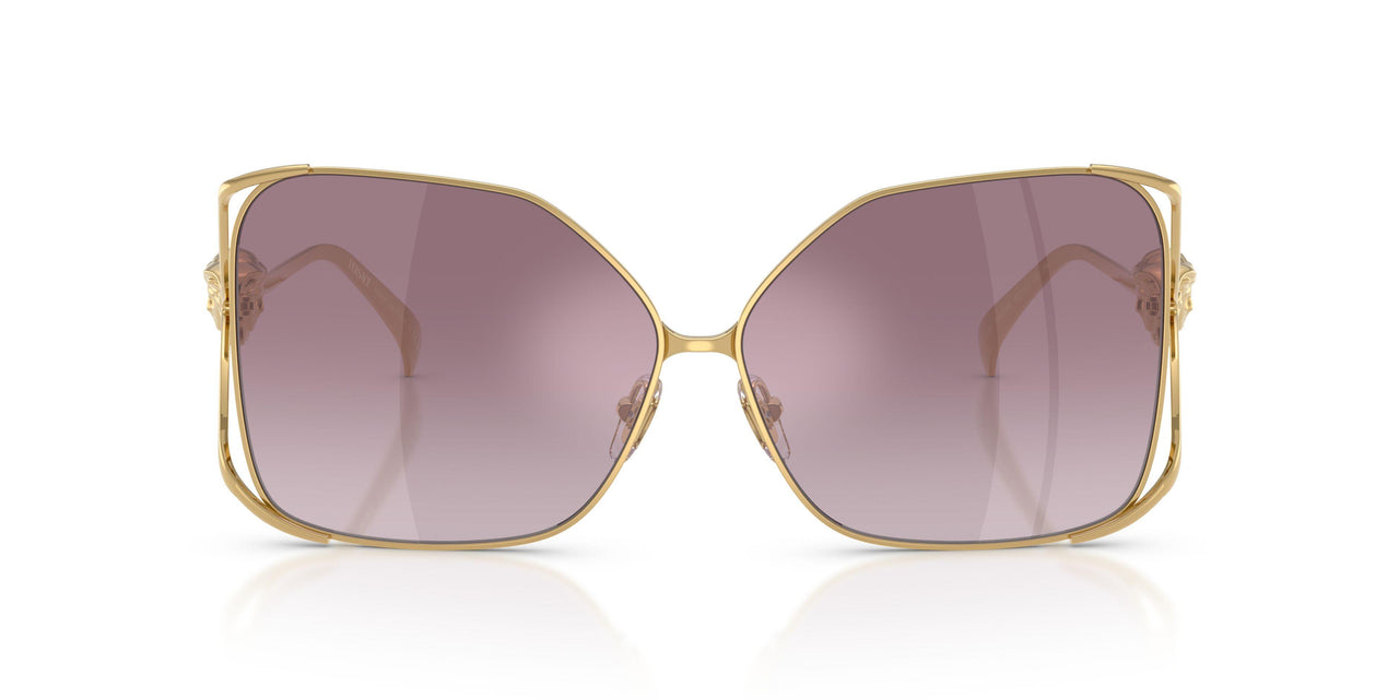 10026X - Gold - Gradient Violet Mirror Silver