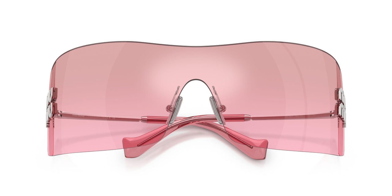 1BC70Y - Silver - Pink Mirror Silver Gradient