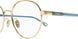 005 - Gold/Light-blue - Transparent