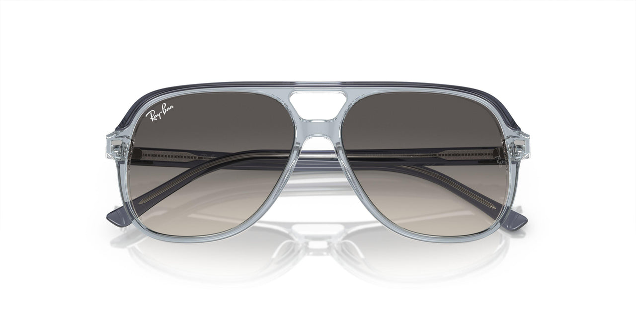 71554L - Top Dark Blue & Brown & Light Grey - Grey/blue