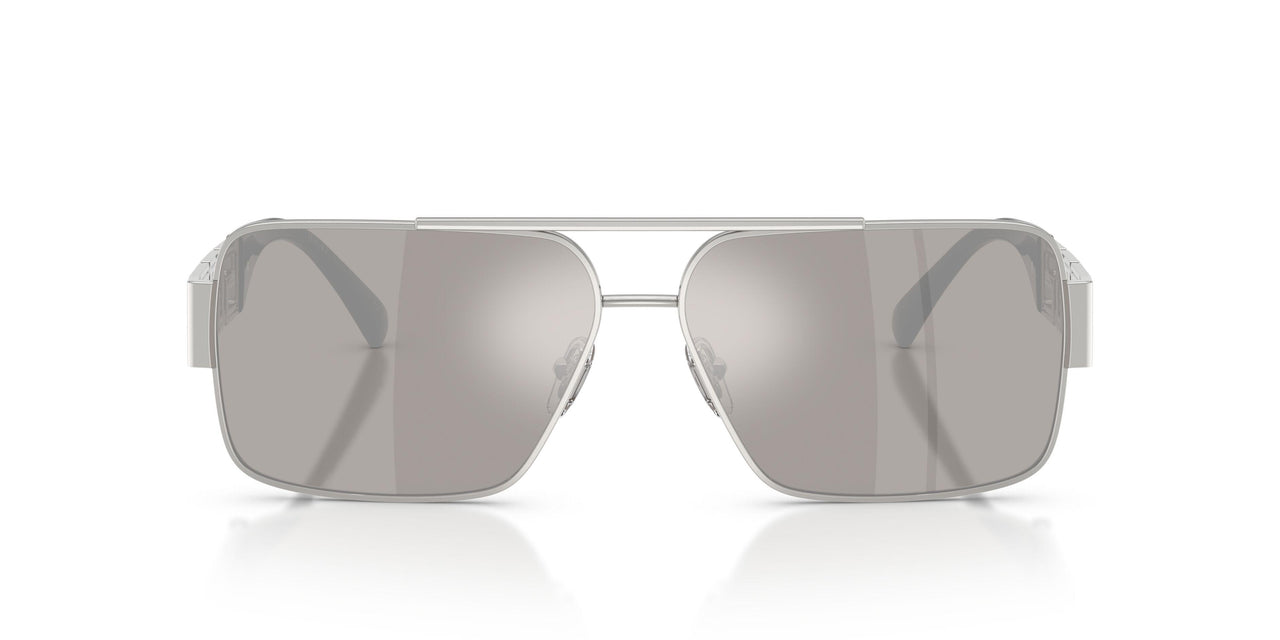 10016G - Silver - Light Grey Mirror Silver 80