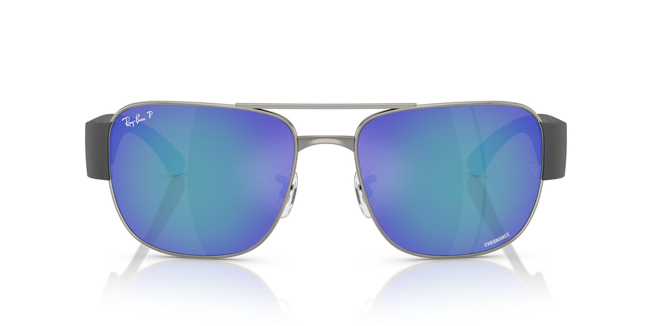 004/4L - Grey - Polar Grey Mirror Blue
