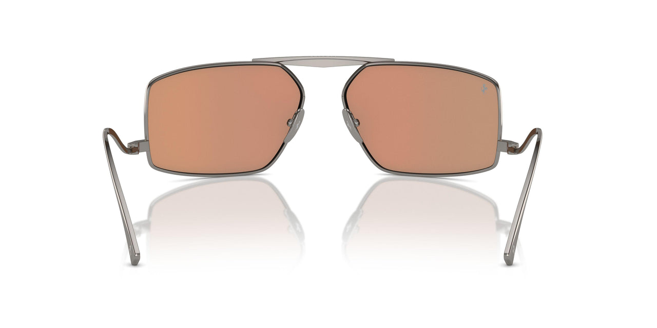 104/7J - Grey - Orange Silver Mirror